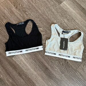 PrettyLittleThing Bralettes Set of 2